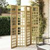vidaXL Sichtschutz Honigbraun 160 x 180 cm Massivholz Kiefer 3385875 Bild 3