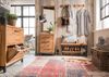 Schuhschrank 90x90cm 'Lima' Wildeiche massiv Bild 3