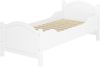 Erst-Holz Seniorenbett extra hoch Rollrost Matratze 100x200 Massivholz Holzbett 60. 40-10 W M Bild 3