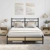 vidaXL Bettgestell ohne Matratze Sonoma-Eiche 140x190 cm Holzwerkstoff 4106962 Bild 4