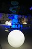 TRANGO LED Kugelleuchte, 1er Set 200WB IP65 Gartenkugel in Weiß matt 20cm Durchmesser inkl. je 1x E27 LED Leuchtmittel *SNOW* Kugellampe inkl. ca. 5 Meter IP44 Kabel, Gartenleuchte, Leuchtkugel, Gartenkugelleuchte, Kugellampe Bild 4