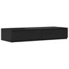 vidaXL Bettschubladen Schwarz Eichen-Optik 75 x 36,5 x 16.5 cm 866964 Bild 2