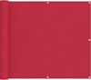 vidaXL Balkonsichtschutz Bordeauxrot 100 x 800 cm Oxford-Stoff 42030906 Bild 2