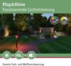Paulmann 94750 Plug&Shine Pollerleuchte Zigbee Plate RGBW Anthrazit Bild 3