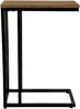 Beistelltisch Laptoptisch massiv nussbaum 47,5x27x67,5 cm Akazie schwarz GRANADA 71418392 Bild 3