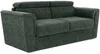 Vente-unique - RIZORA Sofa Stoff Grün - B 223 cm96 cm x H 95 cm x L 210 cm Bild 4