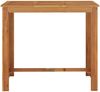 vidaXL Garten-Bartisch 120x60x105 cm Massivholz Akazie 319701 Bild 3