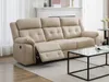 Vente-unique - ORTIANO Sofa StoffStoff Beige - B 97 cm x H 102 cm x L 223 cm Bild 2