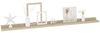 vidaXL Wandregale 2 Stk. Sonoma-Eiche 100x9x3 cm 326682 Bild 3