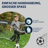 Hudora Pop Up Fußballtor mit Tragetasche, 2er Set, 120x80 cm, Schwarz Bild 5