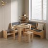 Livinity® Sitzbank Tiberio, Goldkraft Eiche, 120x120 cm (1-St) Bild 2