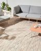 Outdoorteppich MOSORE Beige ø 120 cm Bild 3