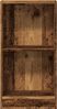vidaXL Bücherregal Altholz-Optik 40x24x76 cm Holzwerkstoff 857772 Bild 4