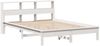 vidaXL Massivholzbett ohne Matratze Weiß 140x190 cm Kiefernholz 3309741 Bild 3