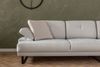 Ecksofa, 'Mustang', 83 x 174 x 274, Beige Bild 5