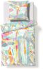 Fleuresse Mako-Satin Bettwäsche 155x220 Abstrakt Dreiecke bunt 115054-9 Bild 2