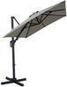 Gardissimo DAVID Alu Ampelschirm 210x210cm Pendelschirm UV50+ Bild 2