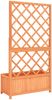 vidaXL Garten-Spalier mit Blumenkasten Braun 70x30x135 cm Tannenholz 316426 Bild 5