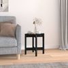 Couchtisch, Sofatisch Schwarz Ø 42,5x45 cm Massivholz Kiefer Bild 2