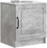 vidaXL Nachttisch 2 pcs Betongrau 43 x 34,5 x 47 cm Holzwerkstoff 895722 Bild 2