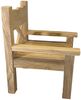 Teakholz Sessel JUMBO, Natural Teak Bild 2