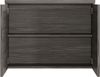 Badplaats Spiegelschrank Paso 80x60 cm Grau Eiche - Badezimmerschrank mit Spiegel und 2 Türen Bild 2