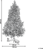 Weihnachtsbaum DENALI 240 cm Grün Bild 2