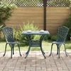 vidaXL Gartentisch Set 3 pcs Grün Gussaluminium 3334751 Bild 1