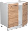 Spülenunterschrank Fame-Line Goldkraft Eiche 80 cm ohne Arbeitsplatte Vicco Bild 4