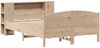 vidaXL Massivholzbett mit Regal ohne Matratze 135x190 cm Kiefer 3323074 Bild 3