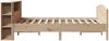 vidaXL Massivholzbett mit Regal ohne Matratze 135x190 cm Kiefer 3323074 Bild 5