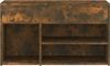 vidaXL Schuhbank Räuchereiche 80x30x45 cm Holzwerkstoff 816053 Bild 5
