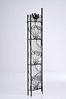TPFGarden Standregal Mara - Blumenständer - 4-stöckiges Pflanzenregal, Eckregal - Blumenregal - Pflanzengestell, Pflanzenständer mit den Maßen (HxB xT): 151 x 29 x 31 cm Bild 4