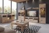 Wandboard >GRANO< in Viking Eiche Dekor/Kosmos Grau - 117,6x19,6x21,9 (BxHxT) Bild 3