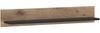 Wandboard >GRANO< in Viking Eiche Dekor/Kosmos Grau - 117,6x19,6x21,9 (BxHxT) Bild 2