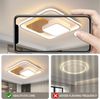 style home LED Deckenleuchte Deckenlampe, dimmbar mit Fernbedienung, LED fest integriert, einstellbar von warmweiß bis kaltweiß, für Wohnzimmer Schlafzimmer Büro Küche Bild 2