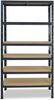 shelfplaza HOME 200x110x45 cm Schwerlastregal in anthrazit mit 6 Böden und 145 kg Traglast pro Boden Bild 5