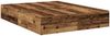 vidaXL Aufbewahrungsbettgestell Altholz 135 x 190 cm Holzwerkstoff 3335443 Bild 5