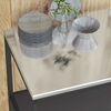 vidaXL Küchenaufbewahrung mit Regal Schwarz 90 x 50 x 92 cm Stahl 874954 Bild 5