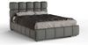 PANDA MÖBEL GmbH Polsterbett BLISS Luxus-Bett mit Lattenrost Wahl Bonell,Taschen und Kokosmatratze, Ein Luxusbett in jeder Größe 140x200cm 160x200 cm 180x200cm Bild 4