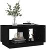 vidaXL Couchtisch Schwarz 80 x 50 x 40 cm Massivholz Kiefer [814438] Bild 4