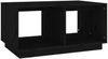 vidaXL Couchtisch Schwarz 80 x 50 x 40 cm Massivholz Kiefer [814438] Bild 2