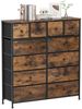 TLGREEN Kommode mit 12 Schubladen,Sideboards mit Stabilem Stahlrahmen, (Aufbewahrungsschrank), für Wohnzimmer, Flur, Schlafzimmer Bild 5