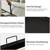 Polsterbett 160x200, Doppelbett mit Led-Kopfteil und USB C Ladefunktion, Hydraulisches Bett mit Lattenrost aus Holz und Metallrahmen, Belastbarkeit 300 kg,Grau,Baumwolle(Ohne Matratze) Bild 5