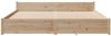 vidaXL Massivholzbett ohne Matratze 200x200 cm Kiefer 3301696 Bild 4