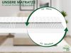 DREAMSTAR Easy Flex 7-Zonen Matratze 90x200 cm | H2&H3 | Ergonomische Kaltschaummatratze | Hypoallergen & Antibakteriell | Bezug abnehmbar & waschbar | Oeko-TEX® | (16cm, 90x200 cm) Bild 3