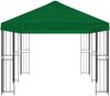 vidaXL Pavillon mit Seitenwänden 6 x 3 m Grün Polyester und Stahl 190 3375986 Bild 4