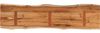 vidaXL Tischplatte 160x40x2,5cm Rechteckig Massivholz Akazie Baumkante 370616 Bild 4