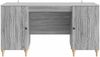 vidaXL Schreibtisch Graues Sonoma 142,5 x 50 x 75 cm Holzwerkstoff 3414582 Bild 4