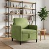 vidaXL Sofa mit Stauraum Hellgrün 72 x 78 x 87 cm Polyester 42036880 Bild 3